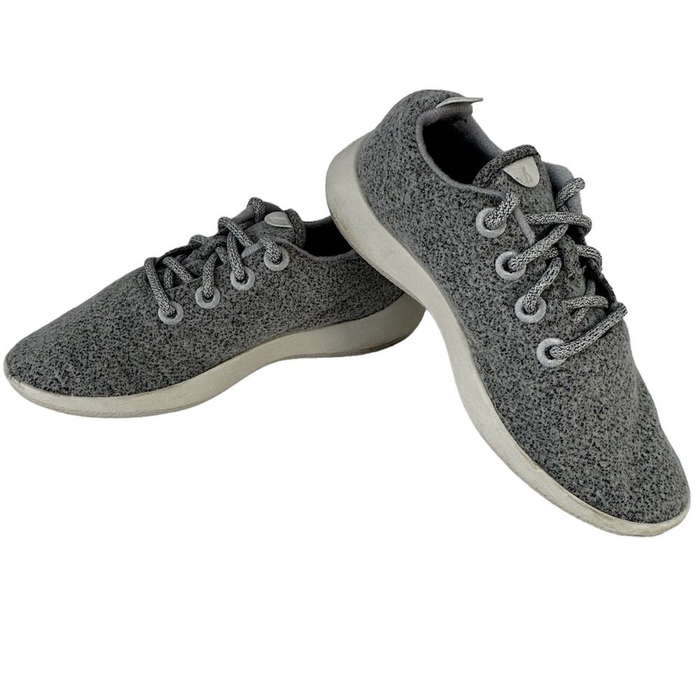 Allbirds Wool Runners Grey Athletic Running Shoes Womens Size 7